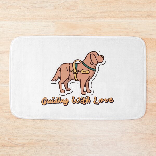 Item preview, Labrador Guide Dog with Love - Line Art Illustration designed and sold by NiftyWrx.