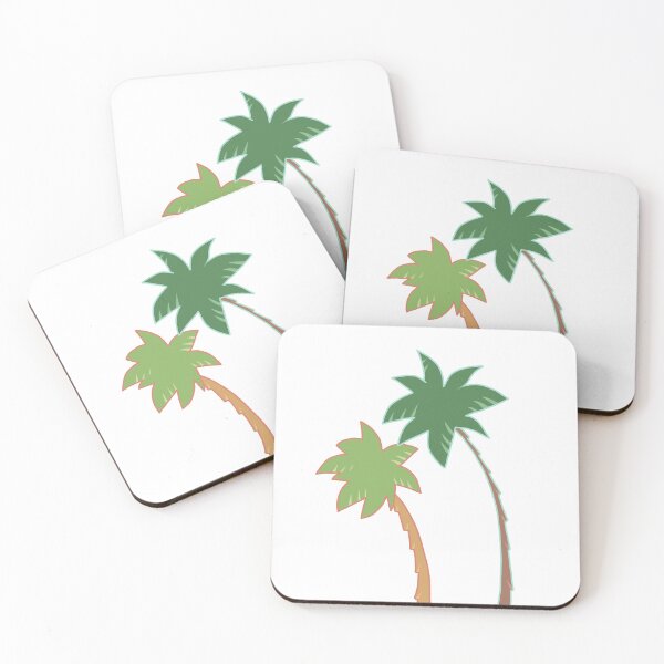 Item preview, sk8 the infinity palm trees (no background) designed and sold by skullism.