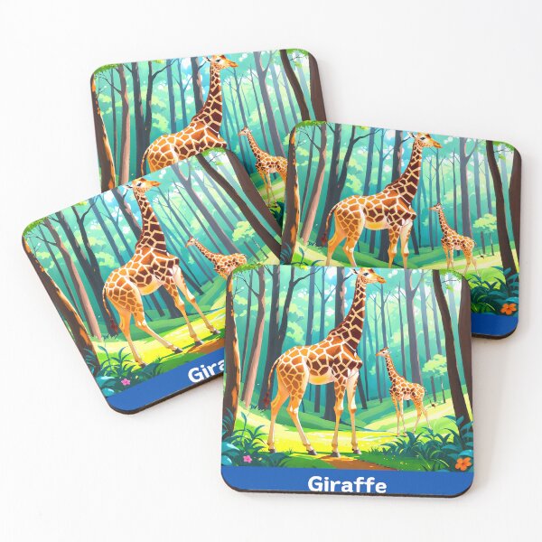 Item preview, giraffe（Digital art） designed and sold by Animal-Avenue.