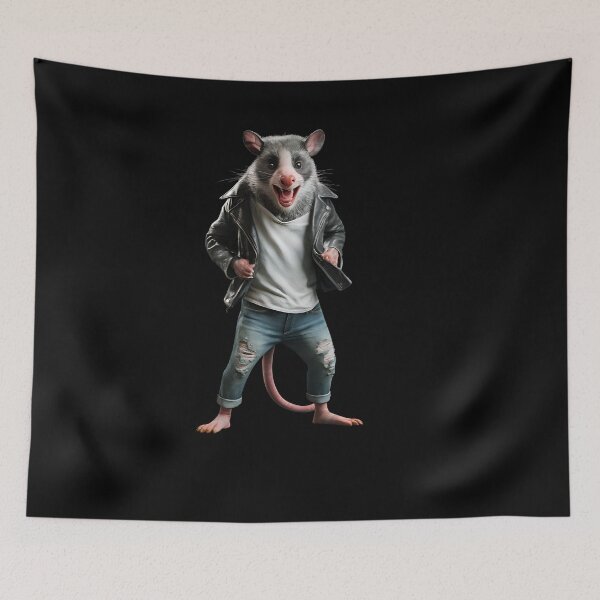 Item preview, RETRO POSSUM, POSSUM PIZZAZZ designed and sold by Danicus666.