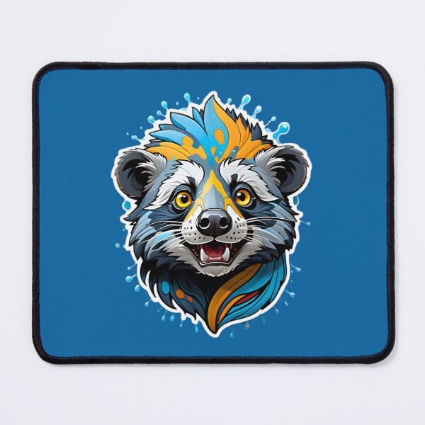 Item preview, Cute Binturong Animal Portrait designed and sold by TheArtOfPat.