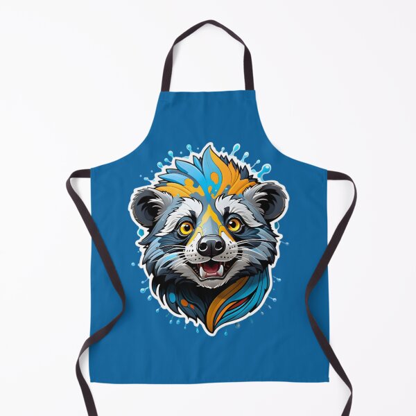 Item preview, Cute Binturong Animal Portrait designed and sold by TheArtOfPat.