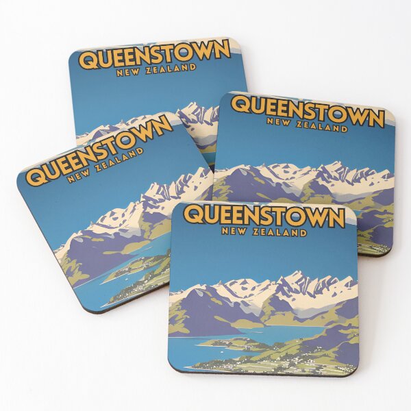 Item preview, Queenstown designed and sold by ArtePosteria.