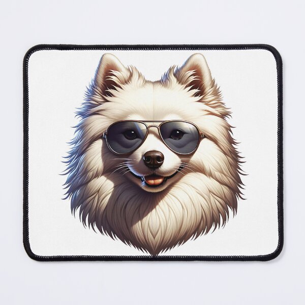Item preview, American Eskimo Dog Wearing Sunglasses designed and sold by TheAnimalZ00.