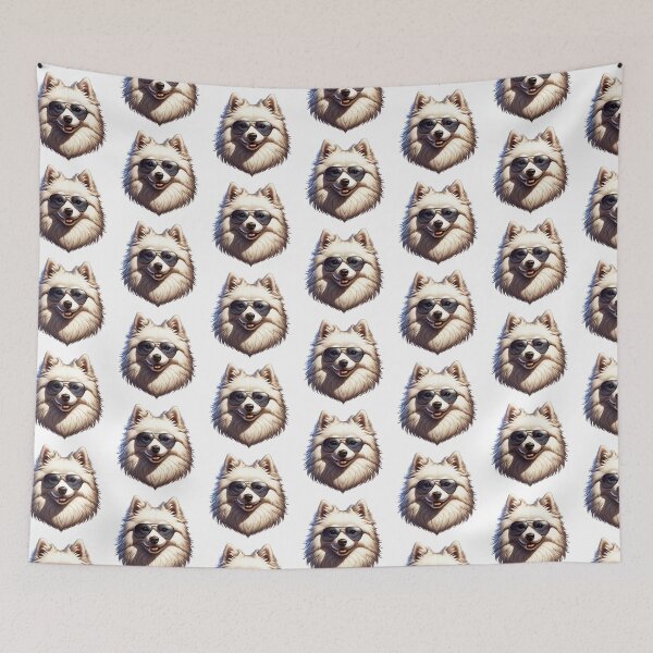 Item preview, American Eskimo Dog Wearing Sunglasses designed and sold by TheAnimalZ00.