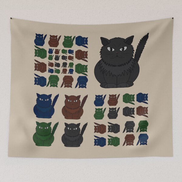 Item preview, Collage of cats Tomeo designed and sold by Cherevan.