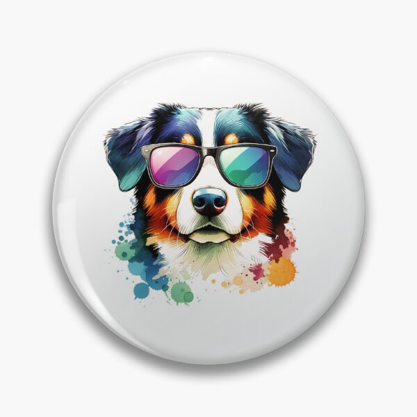Item preview, Watercolor Appenzeller Sennenhund Wearing Sunglasses designed and sold by TheAnimalZ00.