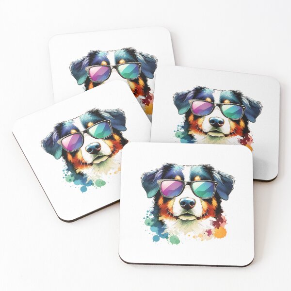 Item preview, Watercolor Appenzeller Sennenhund Wearing Sunglasses designed and sold by TheAnimalZ00.