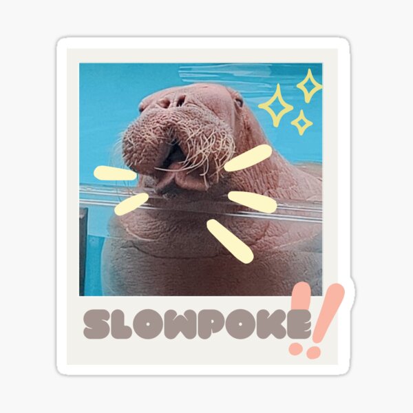 Item preview, Slowpoke the Walrus designed and sold by Art by Lindsay G..