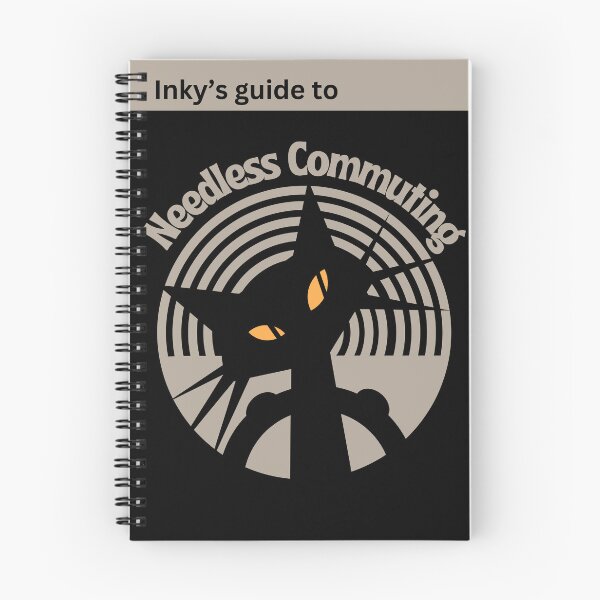 Item preview, Inky's guides to working life - Needless Commuting designed and sold by TalkingHerds.