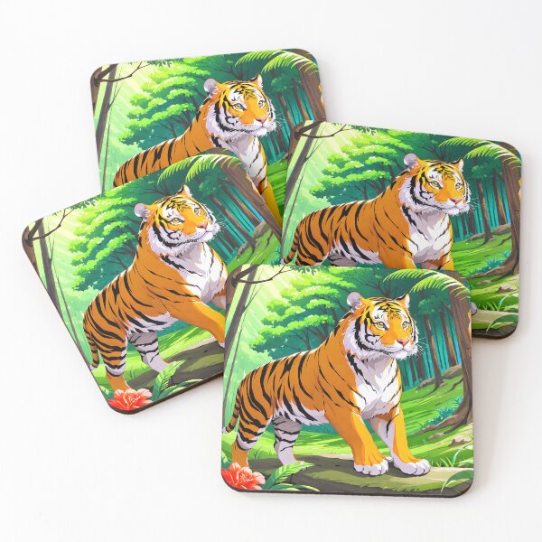 Item preview, Tiger（Digital art） designed and sold by Animal-Avenue.