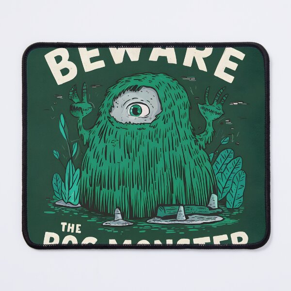 Item preview, Beware The Bog Monster-3 designed and sold by Jeff Stoll.