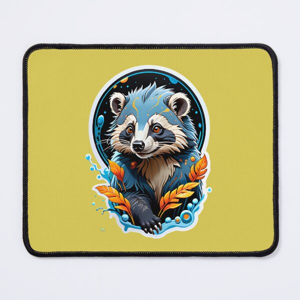 Item preview, Cute Binturong Animal Portrait designed and sold by TheArtOfPat.