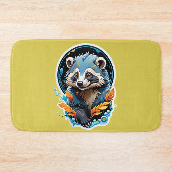 Item preview, Cute Binturong Animal Portrait designed and sold by TheArtOfPat.