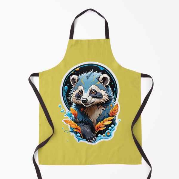 Item preview, Cute Binturong Animal Portrait designed and sold by TheArtOfPat.