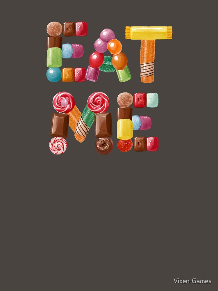 Thumbnail 7 of 7, Classic T-Shirt, Eat Me Candy Flirt designed and sold by Vixen-Games.