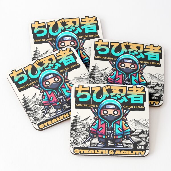 Item preview, Japanese Chibi Ninja Kawaii - Ninjutsu Gift designed and sold by InkyGenies.