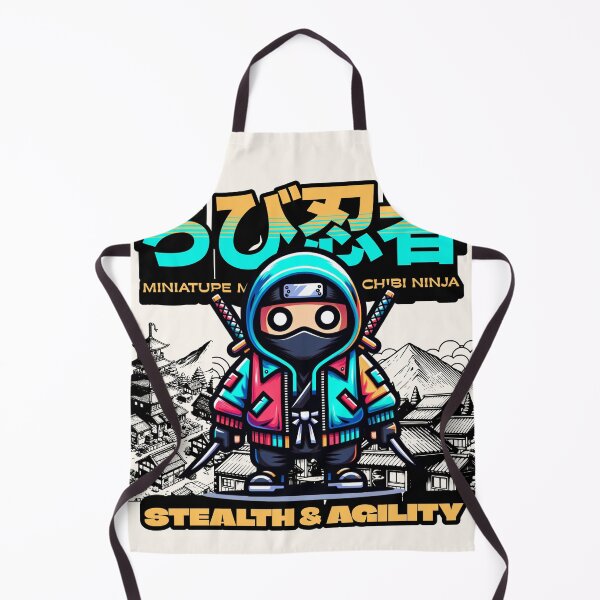 Item preview, Japanese Chibi Ninja Kawaii - Ninjutsu Gift designed and sold by InkyGenies.