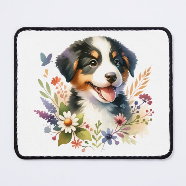Item preview, Floral Appenzeller Sennenhund Puppy designed and sold by TheAnimalZ00.