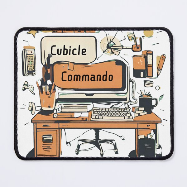 Item preview, Cubicle Commando designed and sold by OptimaShirts.