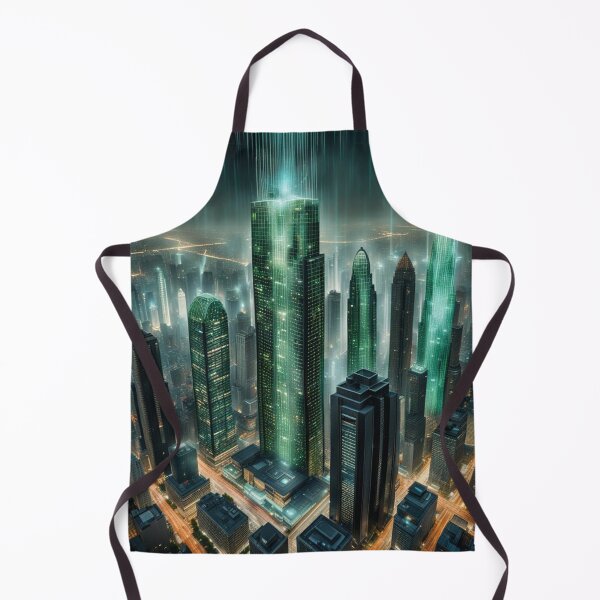 Item preview, MatrixScape Matrix Skyscrapers at Night designed and sold by Simplybe1.