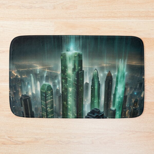 Item preview, MatrixScape Matrix Skyscrapers at Night designed and sold by Simplybe1.