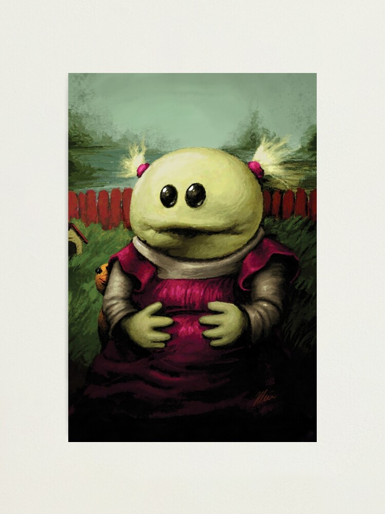 Thumbnail 1 of 3, Photographic Print, Mona Isa designed and sold by oddi-jessica.