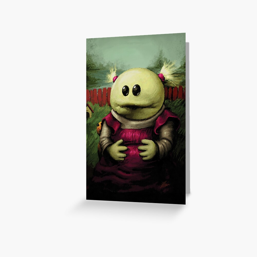 Item preview, Greeting Card designed and sold by oddi-jessica.