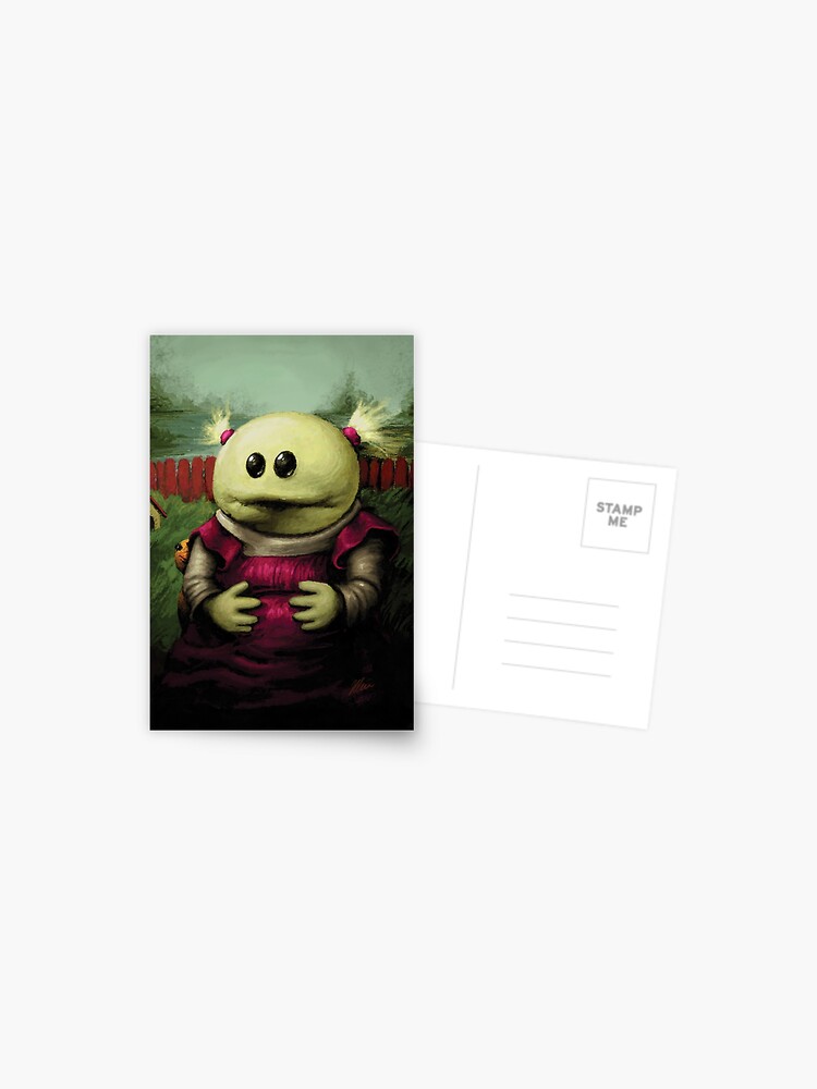 Thumbnail 1 of 2, Postcard, Mona Isa designed and sold by oddi-jessica.