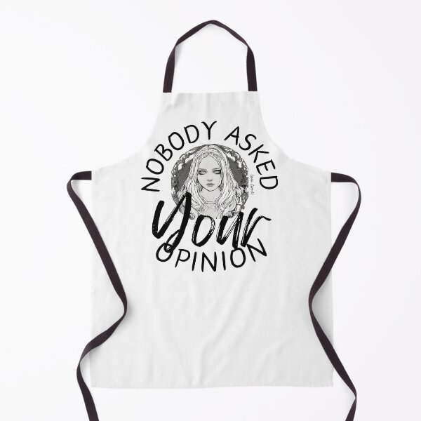 Item preview, Alice in Wonderland Quote "Nobody Asked Your Opinion" designed and sold by TheWriteHand.