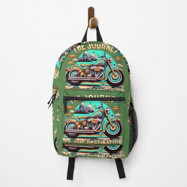 Item preview, Adventure Biker Road Trip Journey Destination Bis designed and sold by redask2me.