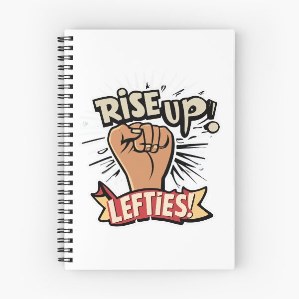 Item preview, Rise Up Lefties! Empowering Left-Handed Fist Design designed and sold by NiftyWrx.