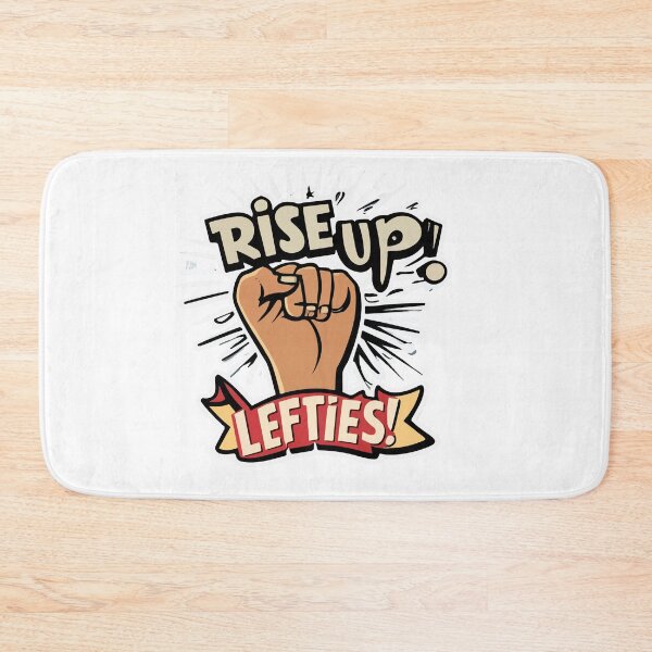 Item preview, Rise Up Lefties! Empowering Left-Handed Fist Design designed and sold by NiftyWrx.