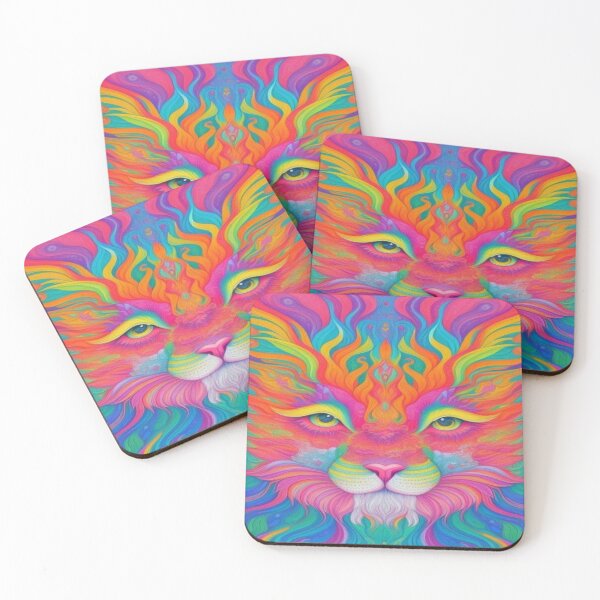 Item preview, Psychedelic Meow  designed and sold by BlackSheeper.