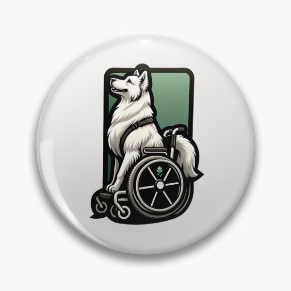 Item preview, handicapped dog designed and sold by creativechaster.