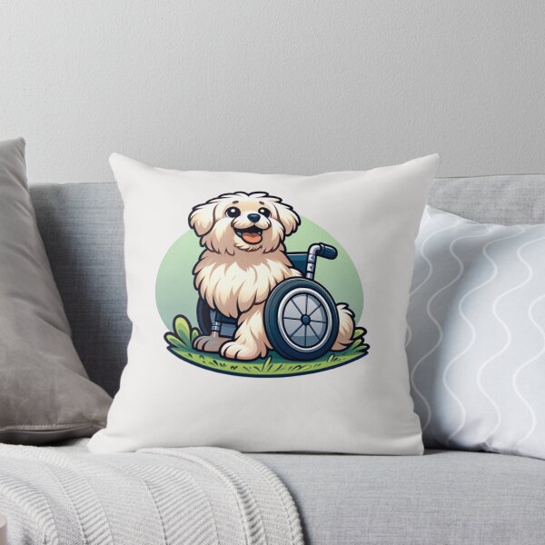Item preview, handicapped dog designed and sold by creativechaster.