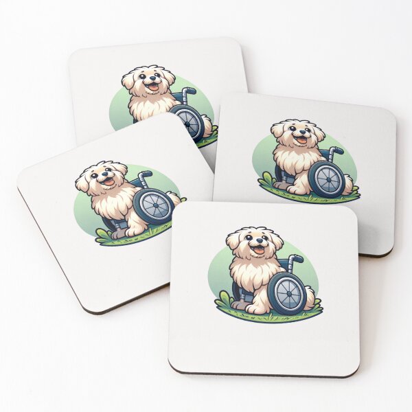 Item preview, handicapped dog designed and sold by creativechaster.
