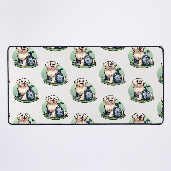 Item preview, handicapped dog designed and sold by creativechaster.