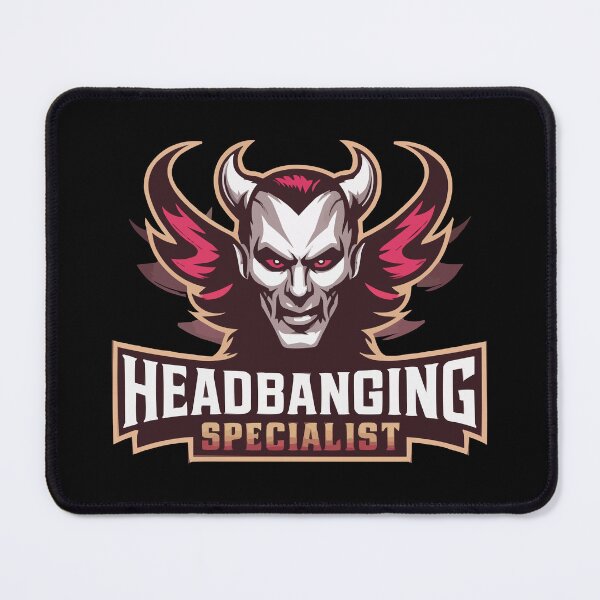 Item preview, Headbanging Specalist, Skull, old style hardcore tattoo, Metalhead designed and sold by PhotoArtMC.