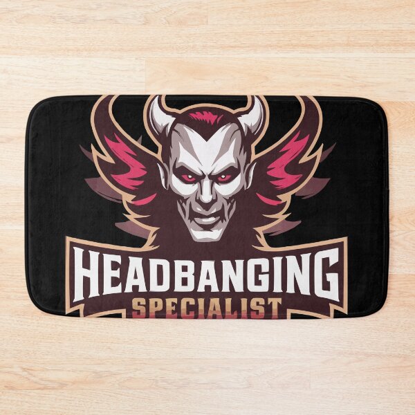 Item preview, Headbanging Specalist, Skull, old style hardcore tattoo, Metalhead designed and sold by PhotoArtMC.
