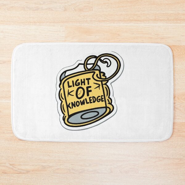 Item preview, Light of Knowledge Lantern Quote Sticker designed and sold by NiftyWrx.