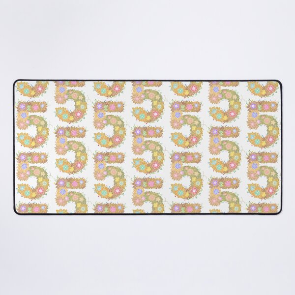 Item preview, Floral Letter "5" WeArePrettierThanFlowers designed and sold by birthflower.