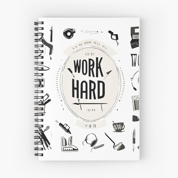 Item preview, Work Hard designed and sold by OptimaShirts.
