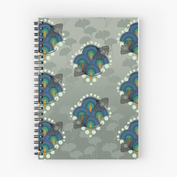 Item preview, Serene Ginkgo Leaf Pattern designed and sold by Vanessa Priest.