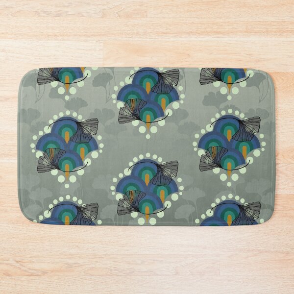 Item preview, Serene Ginkgo Leaf Pattern designed and sold by Vanessa Priest.