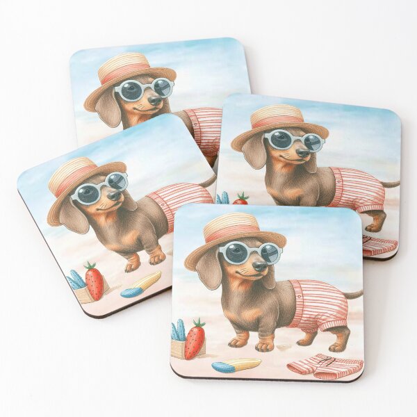 Item preview, Beachy Doxie  designed and sold by ClearNight.