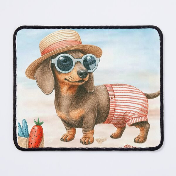 Item preview, Beachy Doxie  designed and sold by ClearNight.