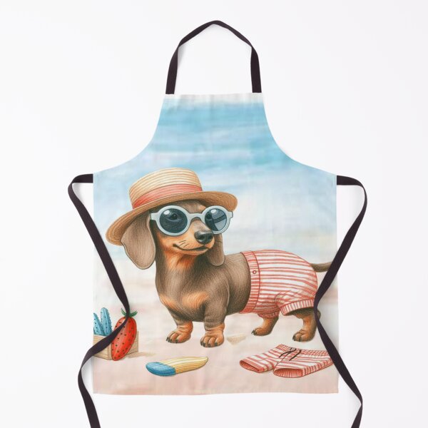 Item preview, Beachy Doxie  designed and sold by ClearNight.