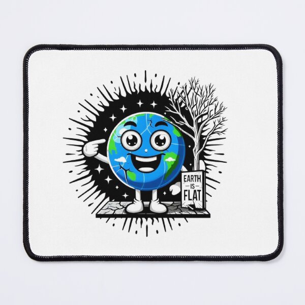 Item preview, Joke Talk: The Earth is Flat :from EgyApe Artists designed and sold by egyape ⭐⭐⭐⭐⭐.
