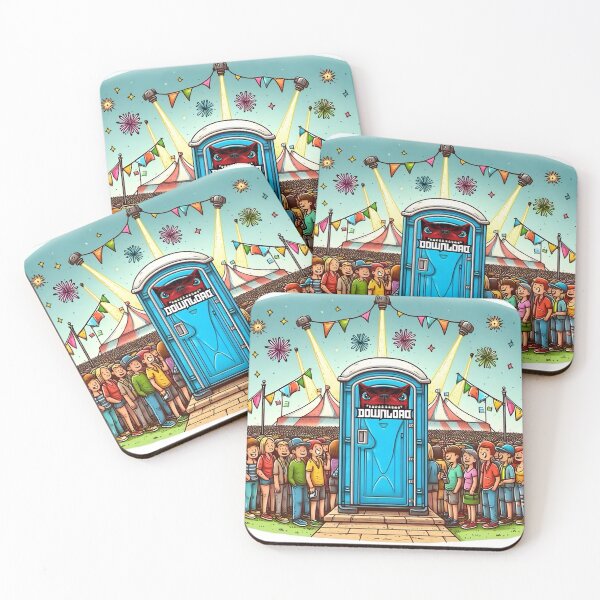 Item preview, Download Festival portaloo designed and sold by Matthew’s Tee Shop.